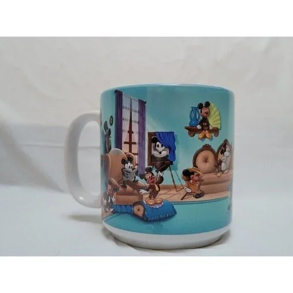 NWT VTG  Disney Mickey Mouse “Through the Years” Ceramic Mug Cup  - With box - Picture 5 of 11